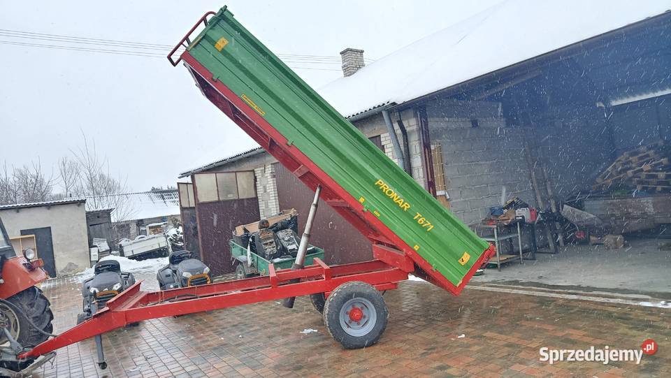 Przyczepa wywrotka DO NEGICJACJI Węgrów