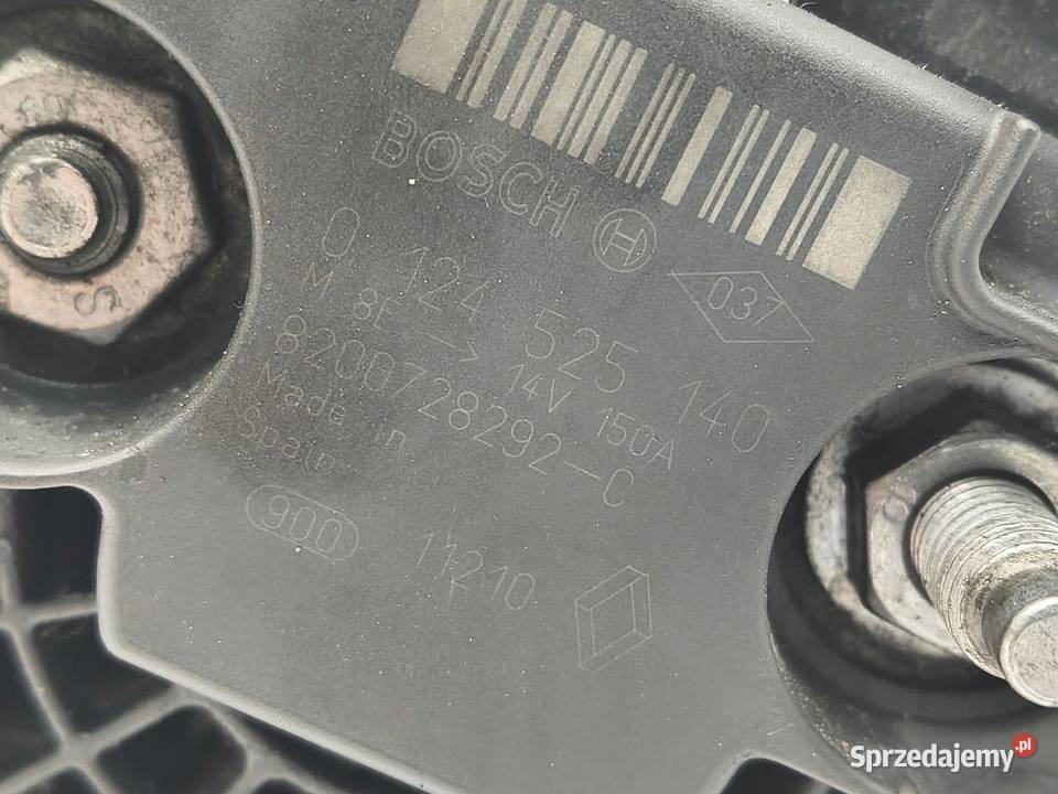 ALTERNATOR NISSAN RENAULT DACIA 15 DCI Chełm