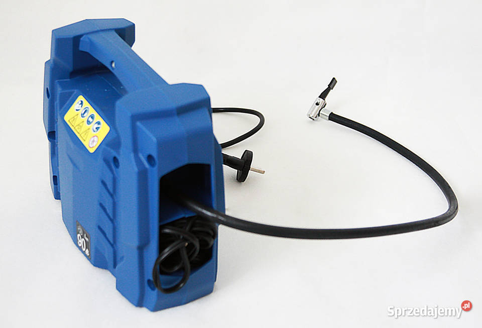 Mały kompresor sprzężarka przenośny na 230V 12V Szczuki sprzedam