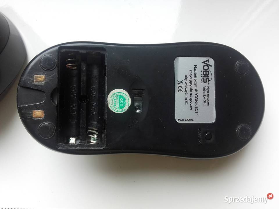 Myszka Vobis bezprzewodowa z stacją USB sensor Bydgoszcz