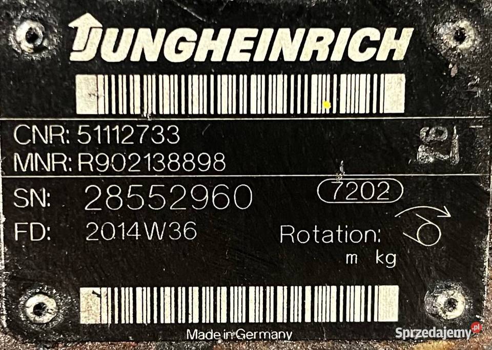 Rexroth A4VG56 A4VG56EP3D1 32R NAC13F023SC S Poznań