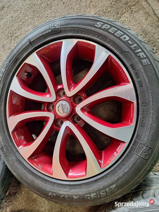 Alufelgi 5x1143 17 ET47 NISSAN RENAULT koła Średnica 17" Choceń