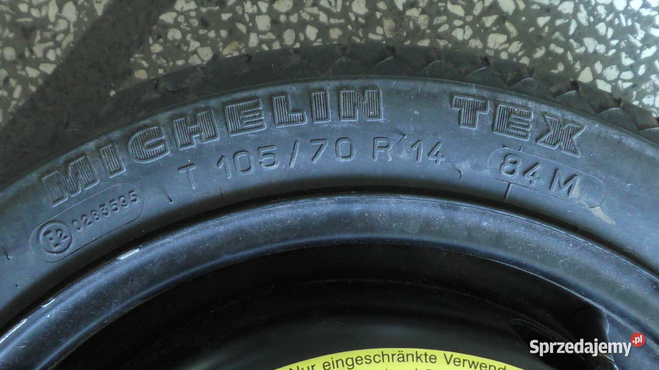 koło dojazdowe R14