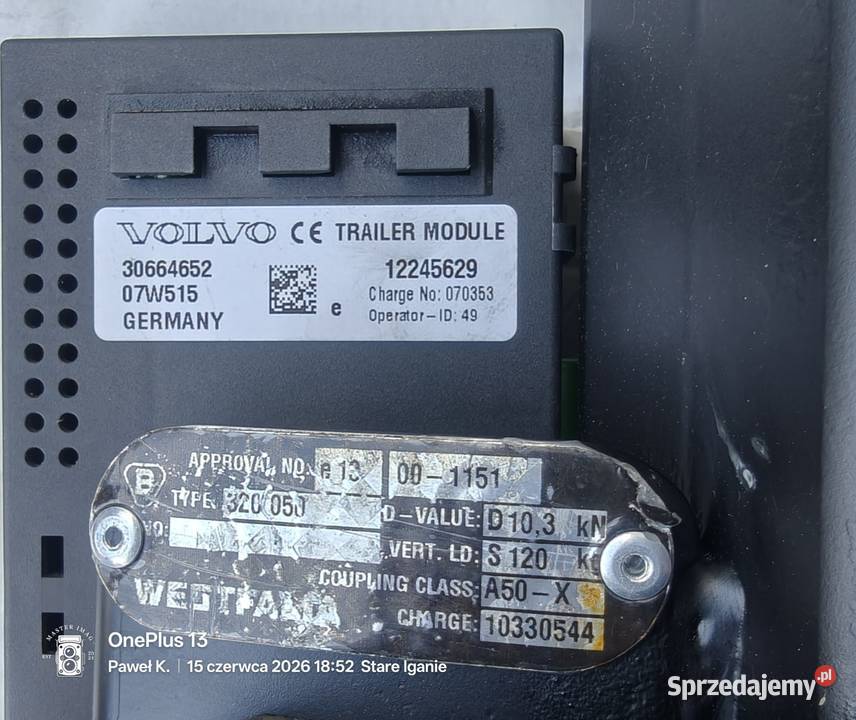 Volvo V70 II polift Hak Stare Iganie