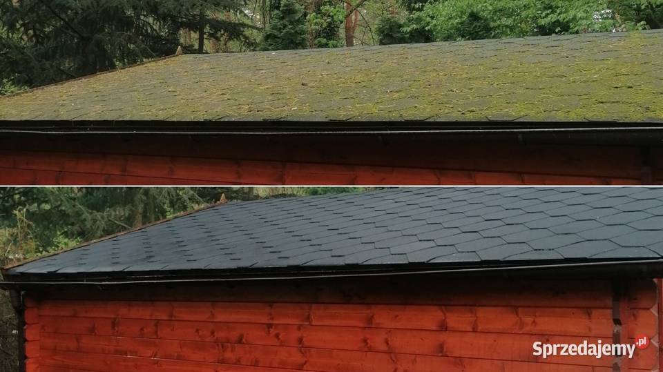 Mycie kostki brukowej elewacji i dachów Radom