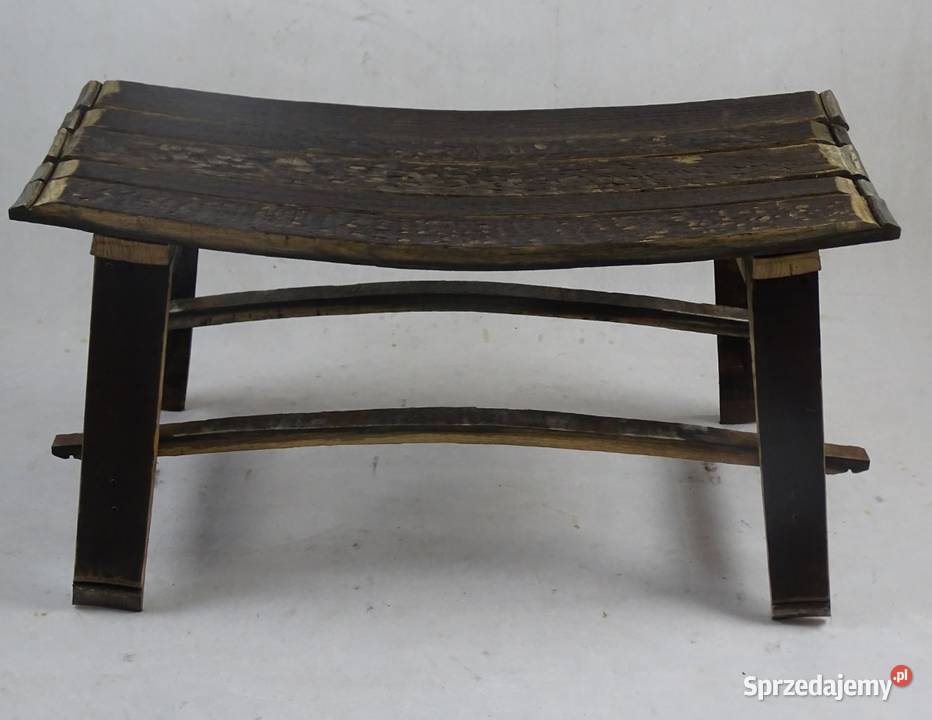 świecznik z deski beczki LoftStyle