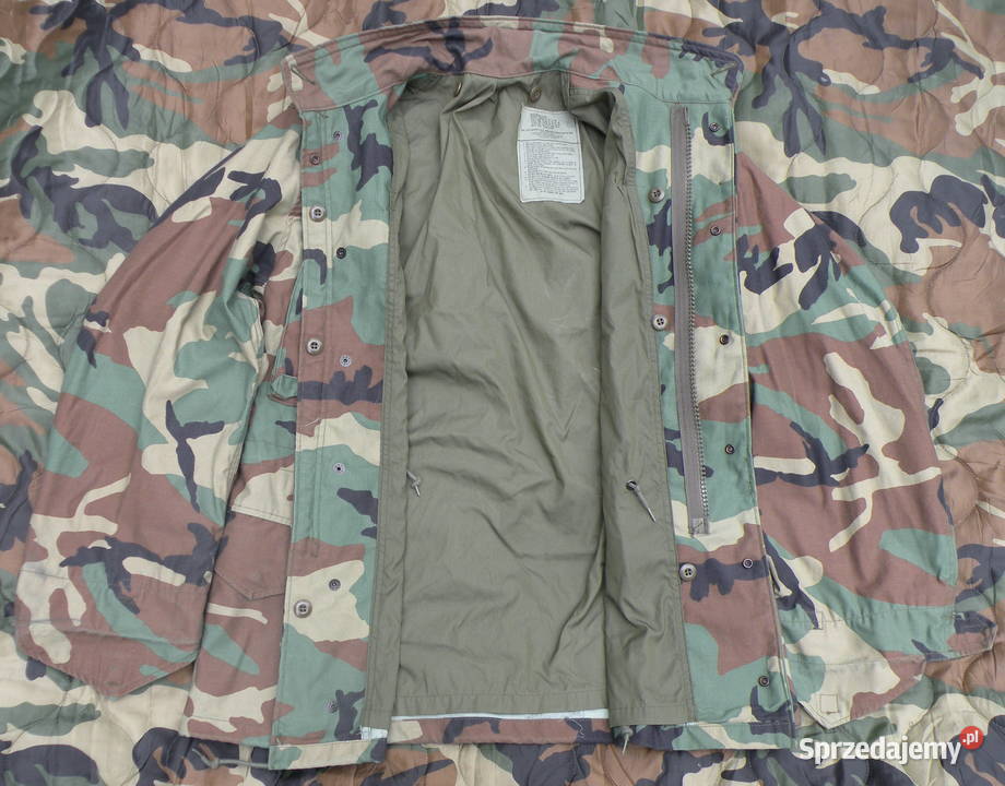 Kurtka m65 woodland medium regular 96r Wrocław