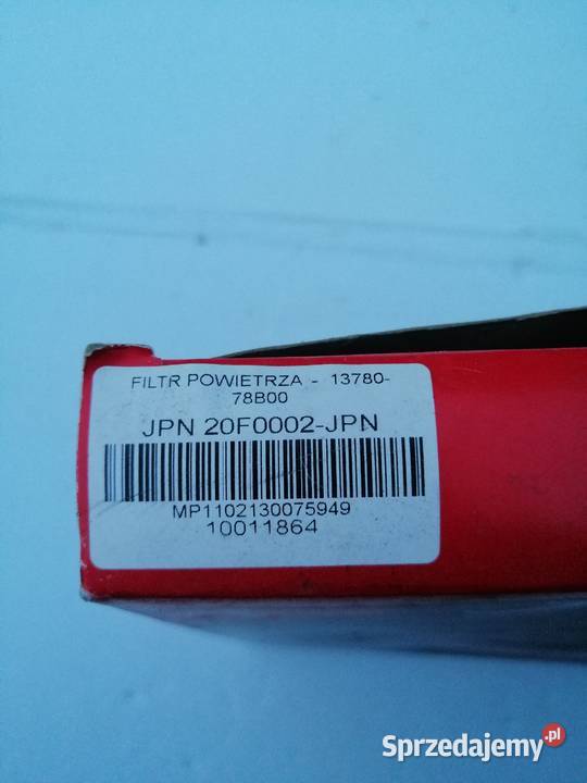 Filtr powietrza DAEWOO TICO 1378078B00 Filtry pomorskie