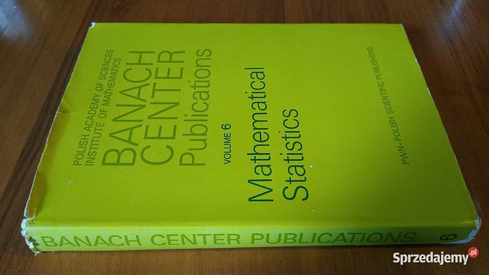 Mathematical statistics Bartoszyński Koronacki Gdańsk