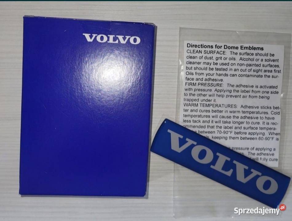 Naklejka grilla volvo oryginał