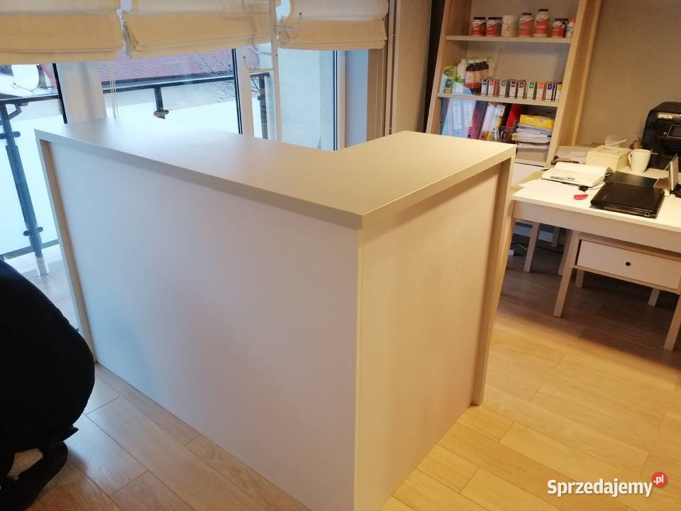 Lada recepcyjna recepcja Narożna Wyposażenie firm Katowice