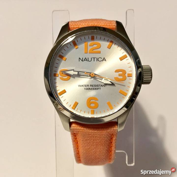 NAUTICA A11627M Zegarek damski 2 paski KOMPLET na rękę Warszawa