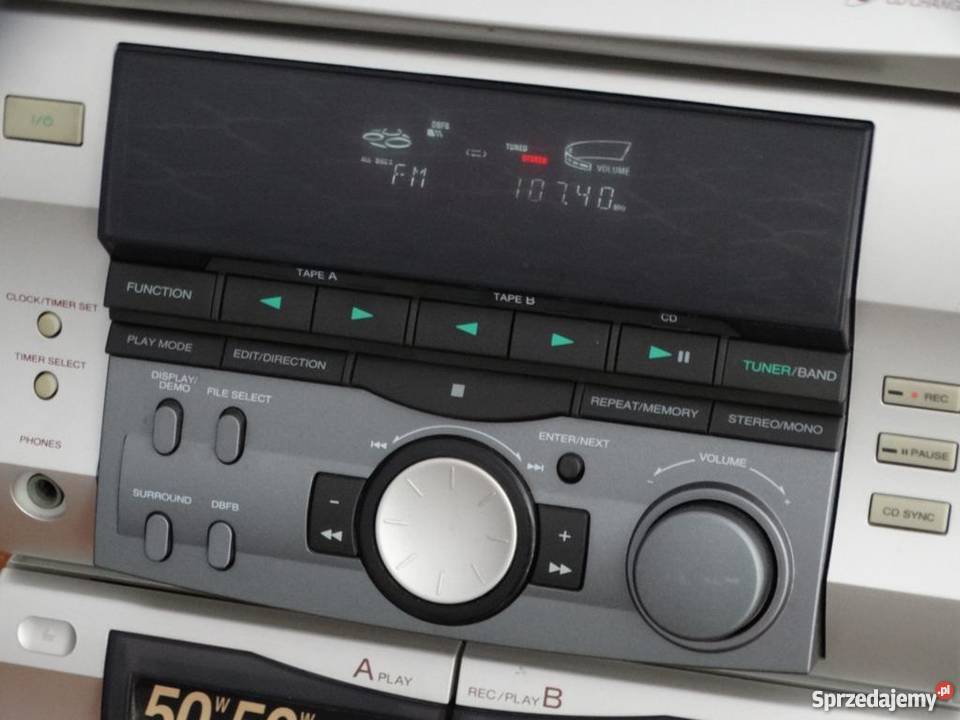 Wieża Sony HCDRX55 mocna WYSYŁKA