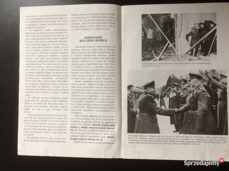 3304 Wilczy Szaniec Kwatera Hitlera Szczecin