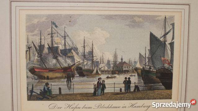 Piękne stare grafiki litografie 4 Inowrocław