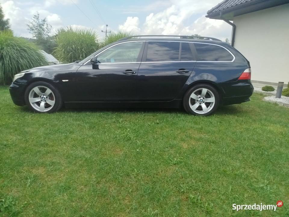 BMW 535d automat bez korozji czarny Limanowa