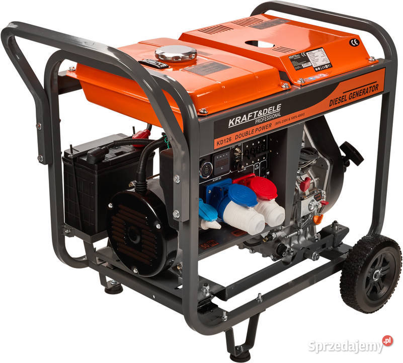Agregat prądotwórczy 8kW 400V KD126 lubelskie