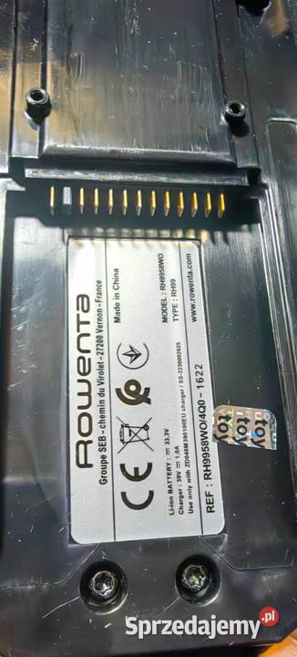 Obudowa bateri akumulatora Tefal XForce 9 7 5 Kęty