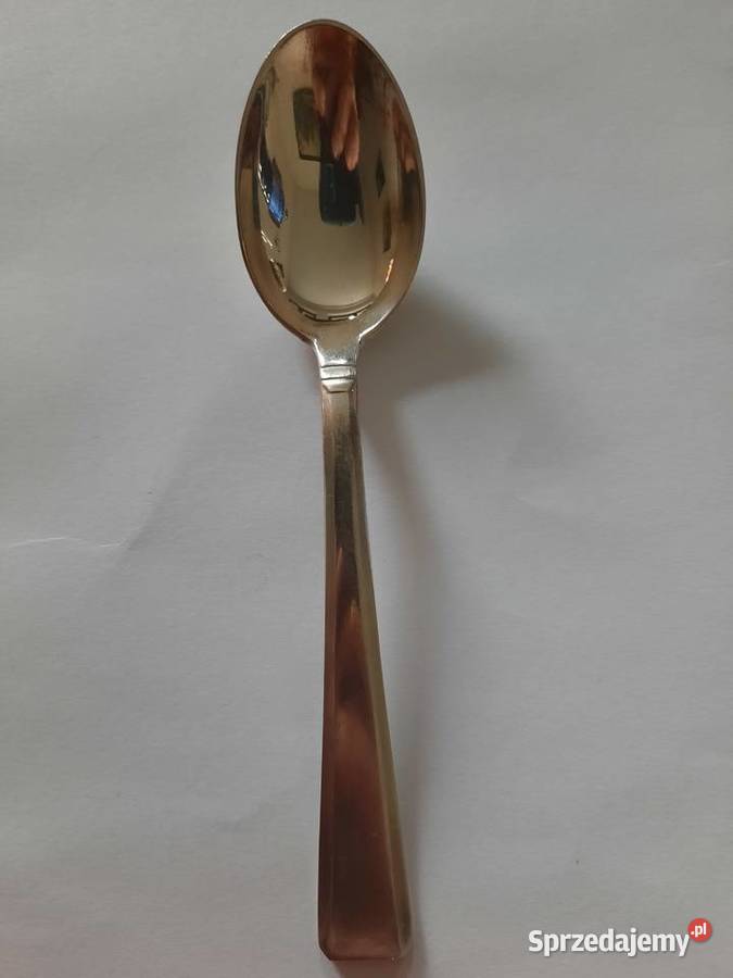 Zestaw posrebrzanych lyzeczek w kuferku wielkopolskie Poznań