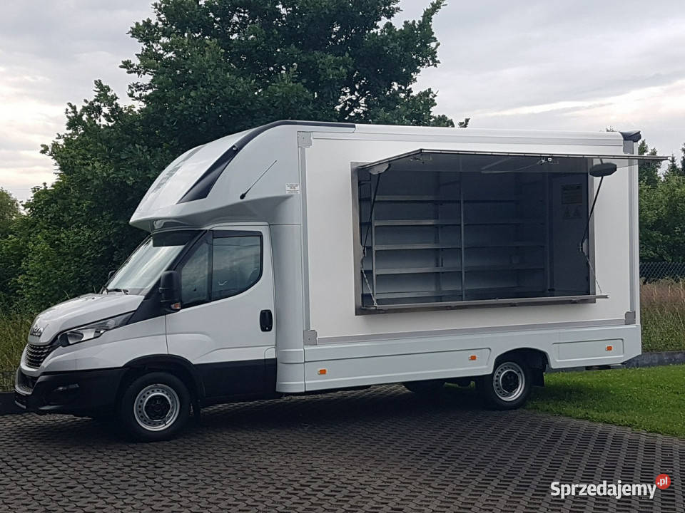 Iveco Daily SKLEP BAR FOODTRUCK KONTENER garażowany Poręba sprzedam