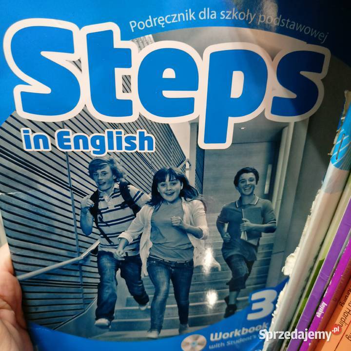 Steps in english 3 workbook księgarnia językowa mazowieckie Warszawa sprzedam