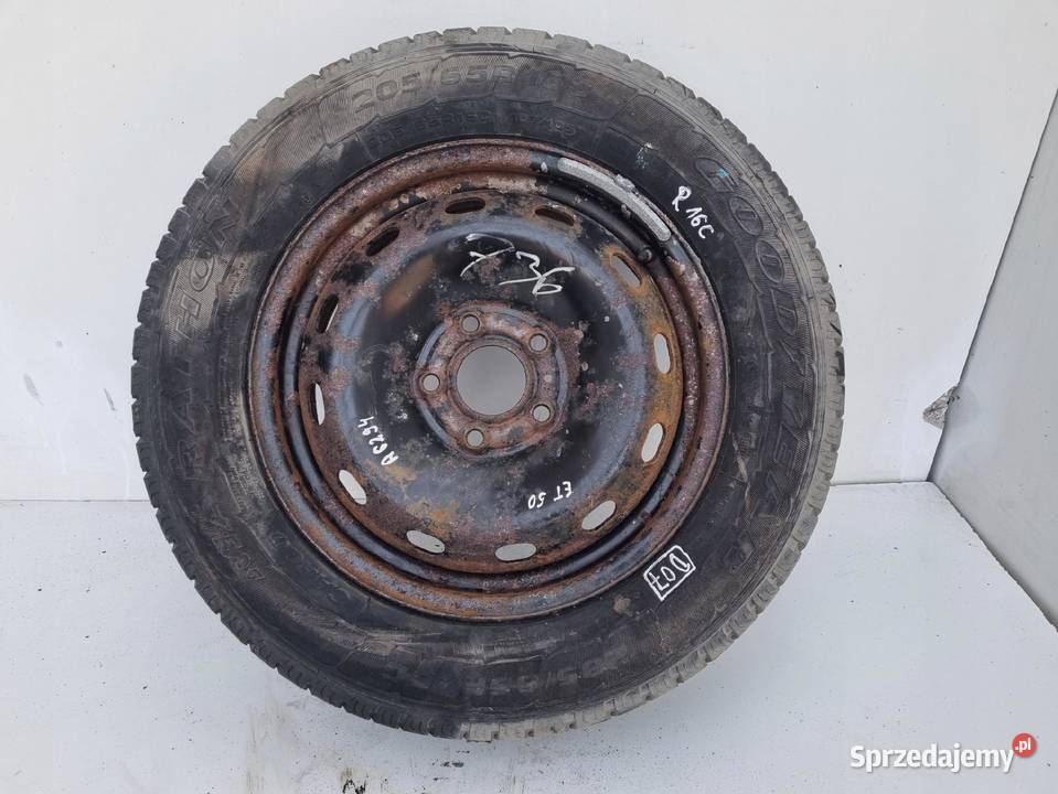 KOŁO ZAPASOWE Zapas Renault Trafic III felga stalowe