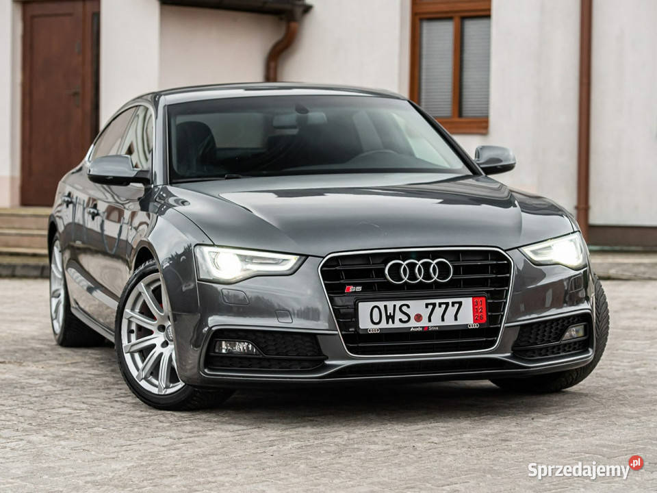 Audi A5 Sportback SLine Plus 18T 170 Super Stan aluminiowe felgi mazowieckie Zwoleń