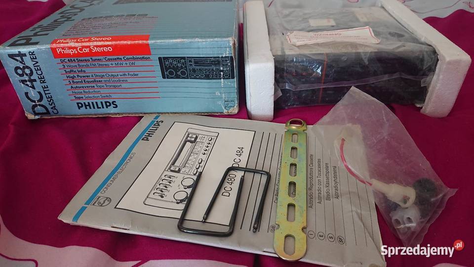Radio PHILIPS DC484 super stan pudełko Szydłowiec sprzedam