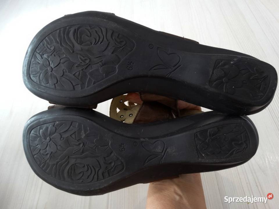 Buty Sandały Skórzane Skóra Naturalna Modny podlaskie Łomża