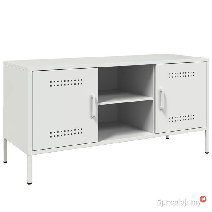 Szafka pod telewizor biała 1005x39x505 stalowa Warszawa