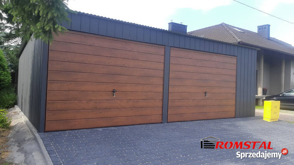 Garaż Blaszany DREWNOPODOBNY 10x6m Hala Magazyn Bydgoszcz sprzedam