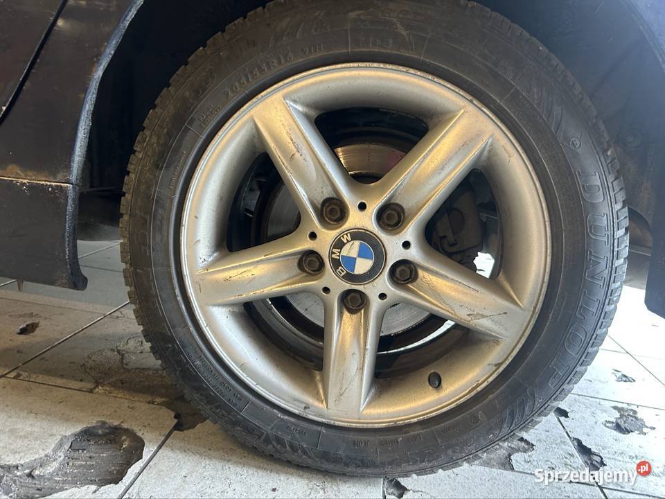 Alufelgi bmw 5x120 opel z oponami zimowymi