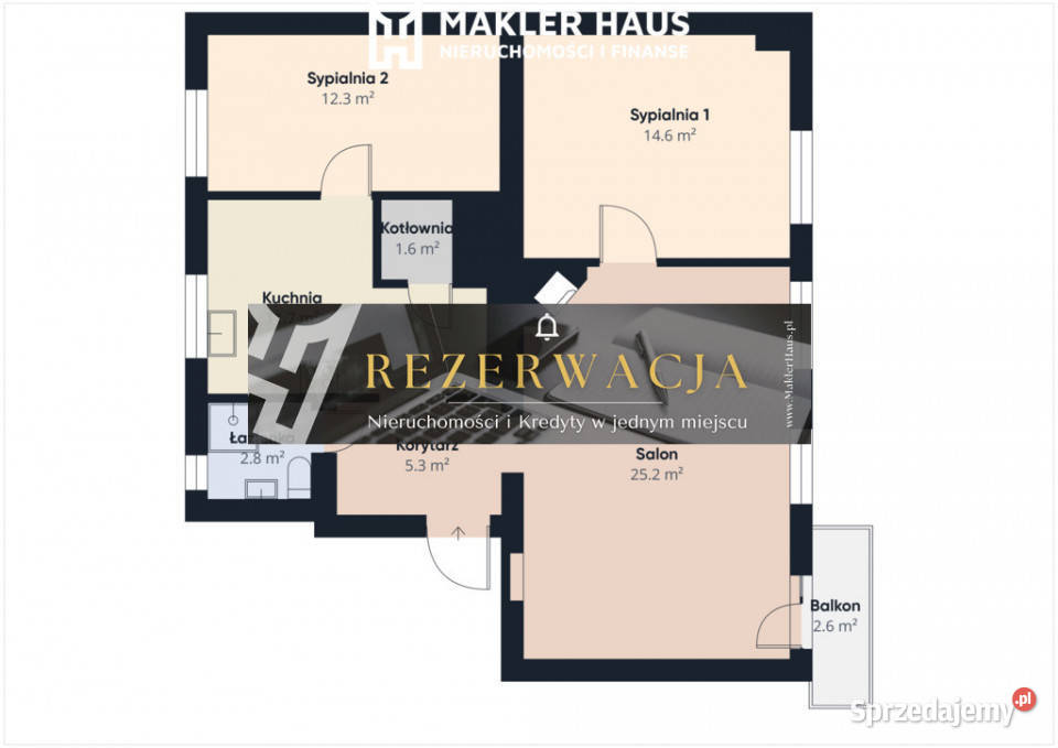 Przestronne mieszkanie Lipowej