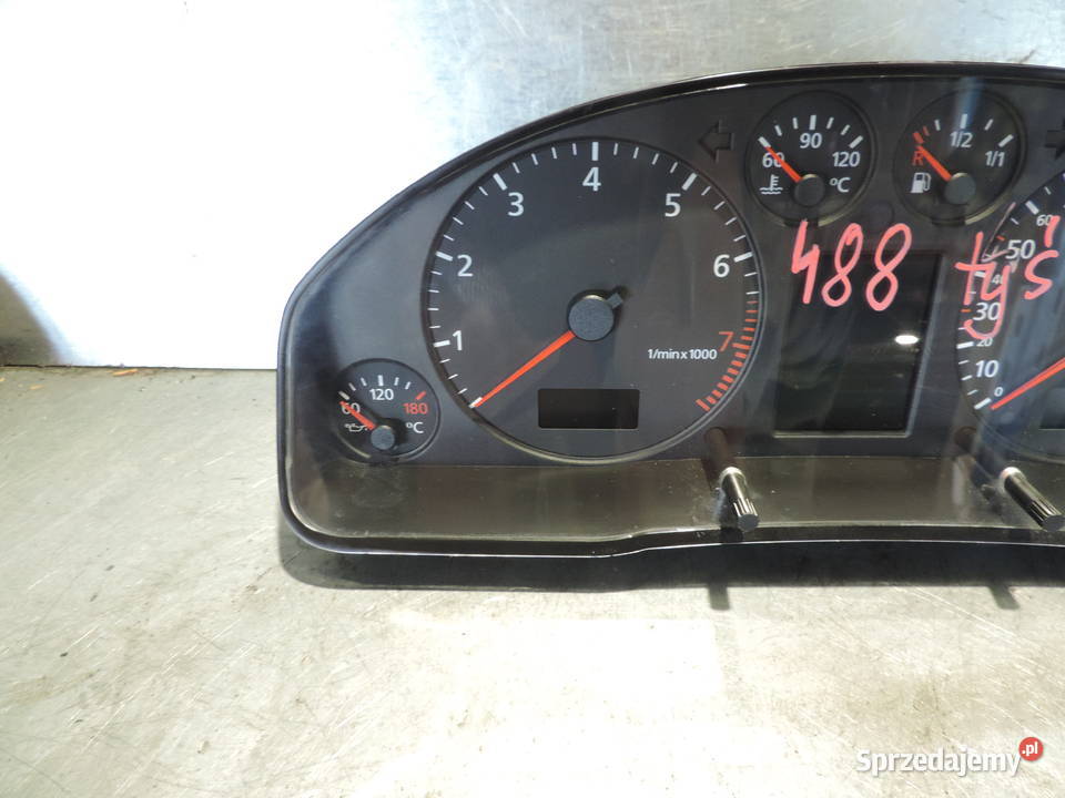 AUDI A4 B5 LICZNIK ZEGARY 16 B LIFT 8D0920932QX Nowy Sącz