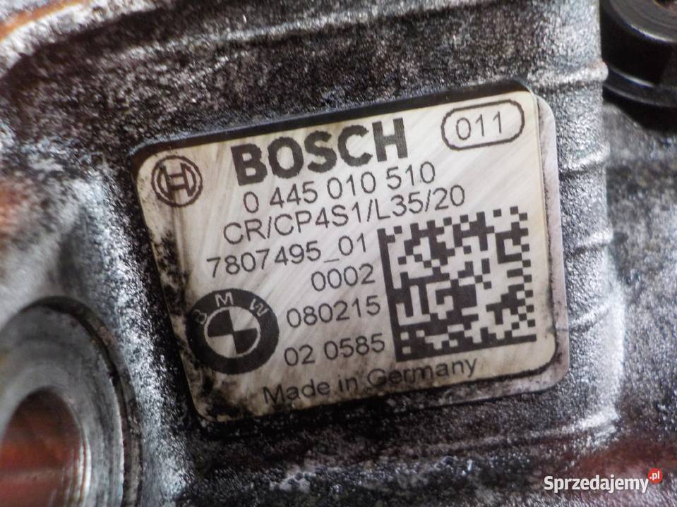 BMW E60 E90 E87 20 D 09r 177 N47D20A pompa Suków