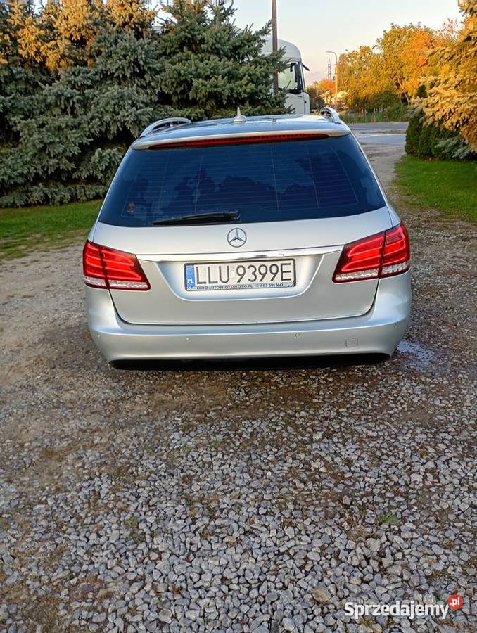 Mercedes w 212 2015r kombi Możliwość zamiany srebrny Łuków sprzedam