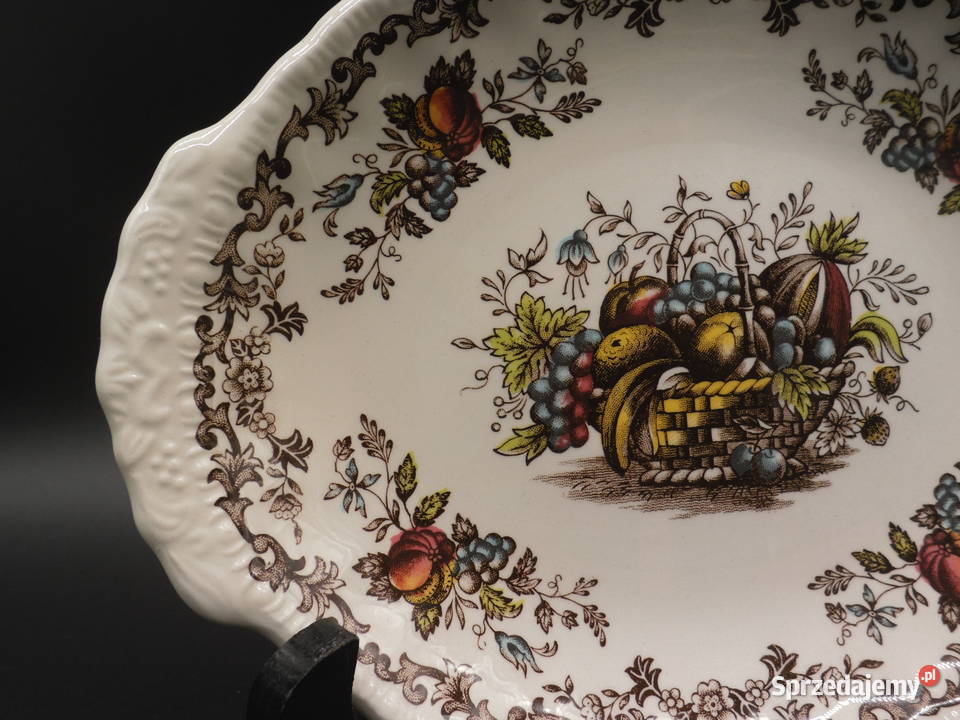 Porcelanowy półmisek Royal Tudor z kolekcji wielkopolskie Raszków