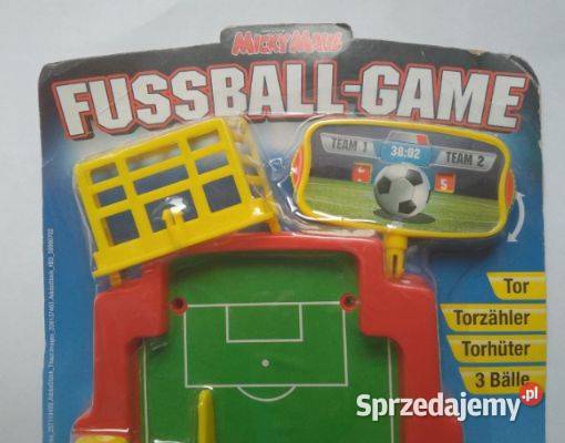 Gra Fussball game Micky Maus Walt Disney Chrzanów