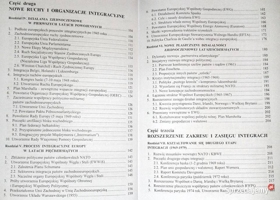 idei do integracji europejskiej Kazimierz Książki i Podręczniki