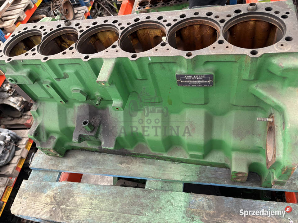 John Deere 7800 Blok Silnika 6076TRW30 6076 TRW Jastrzębniki