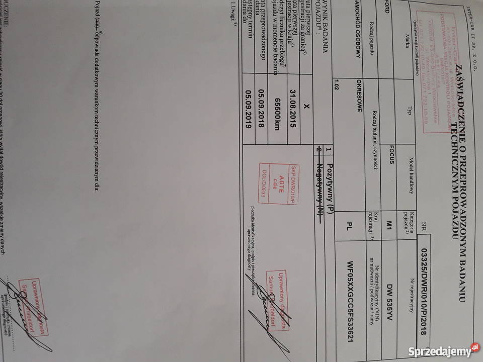 Sprzedam ford focus 2015 16 benzyna 125 Ozimek