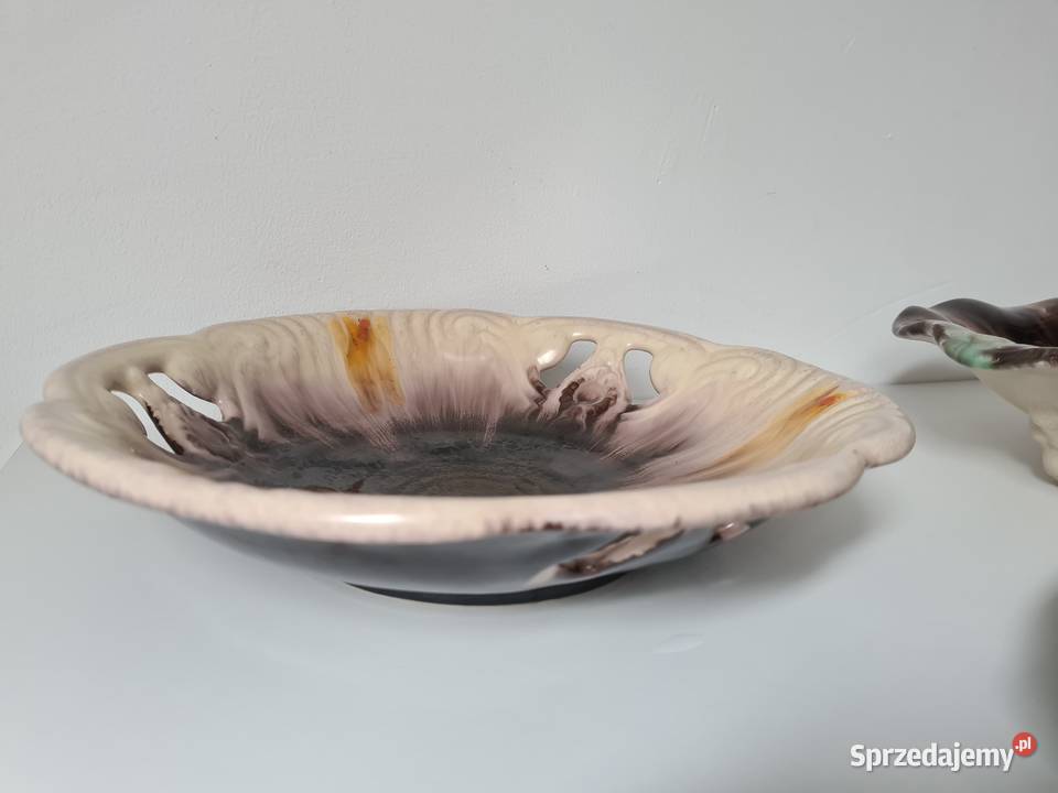 Stare ceramiczne patery Gorlice