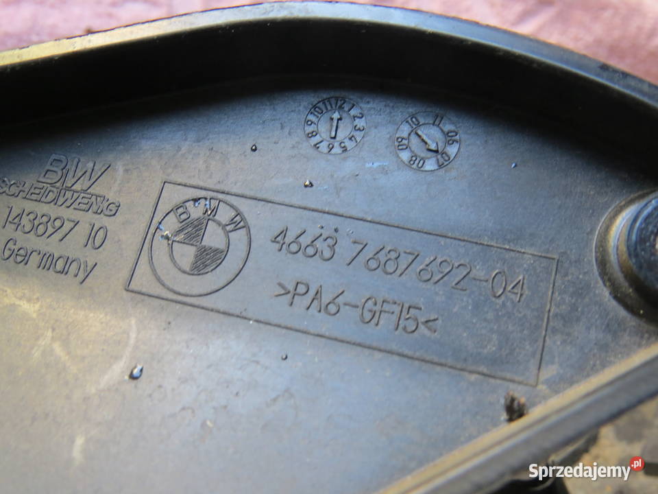 BMW GS650 GS 650 800 0812 zaślepka osłona prawa