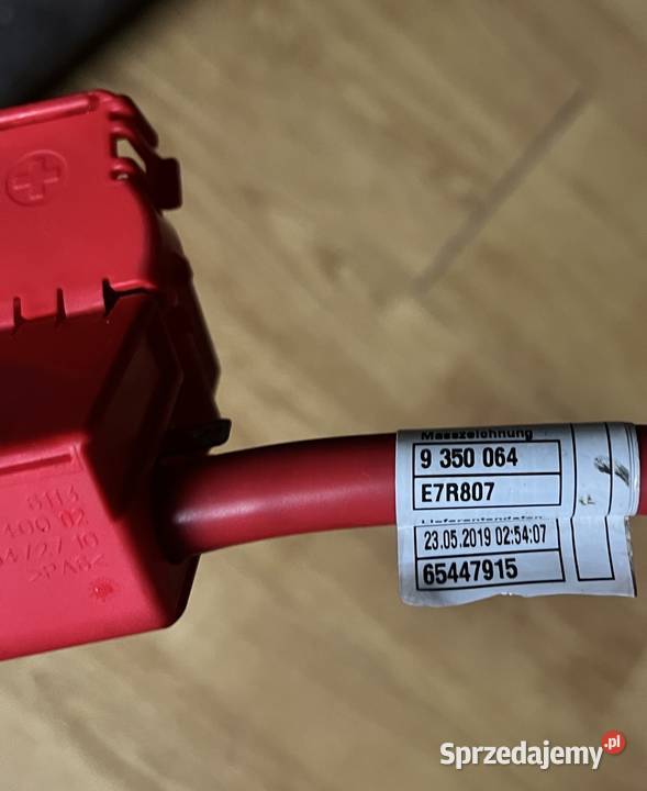 PRZEWÓD AKUMULATORA KABEL KLEMA PLUS BMW G30 G31 osobowe Sosnowiec sprzedam