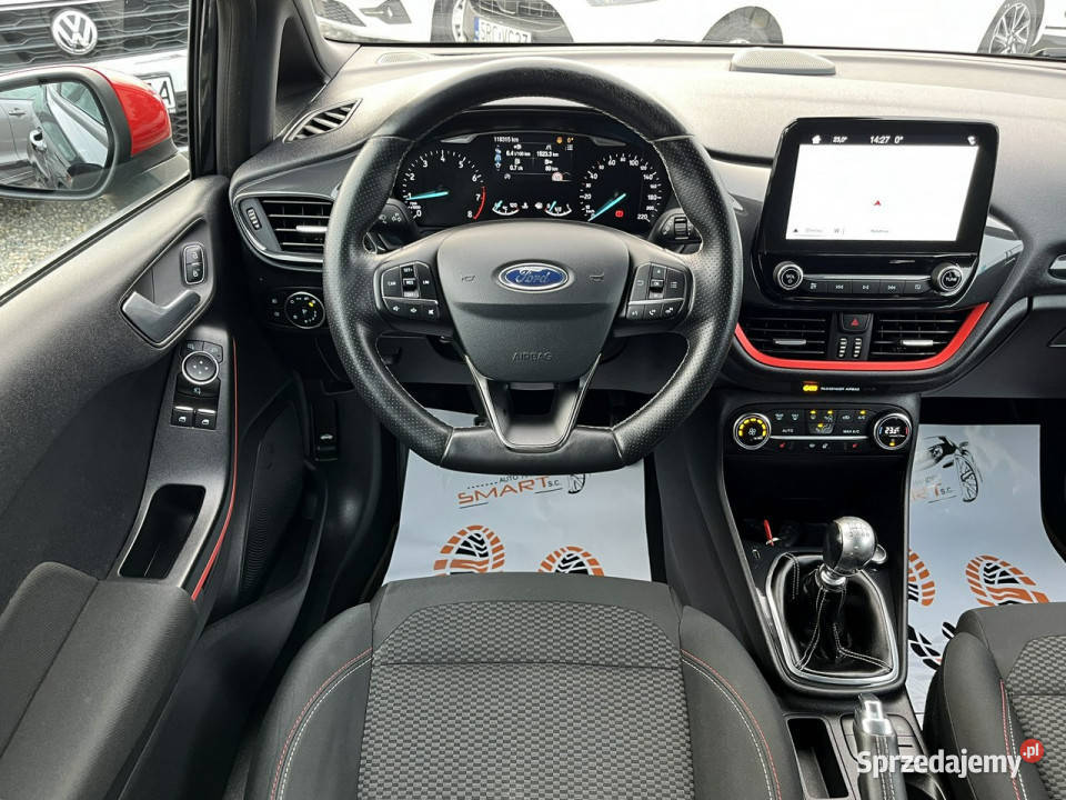 Ford Fiesta STLine Navi Podgrzewana Zarejestrowany w Polsce Rydułtowy