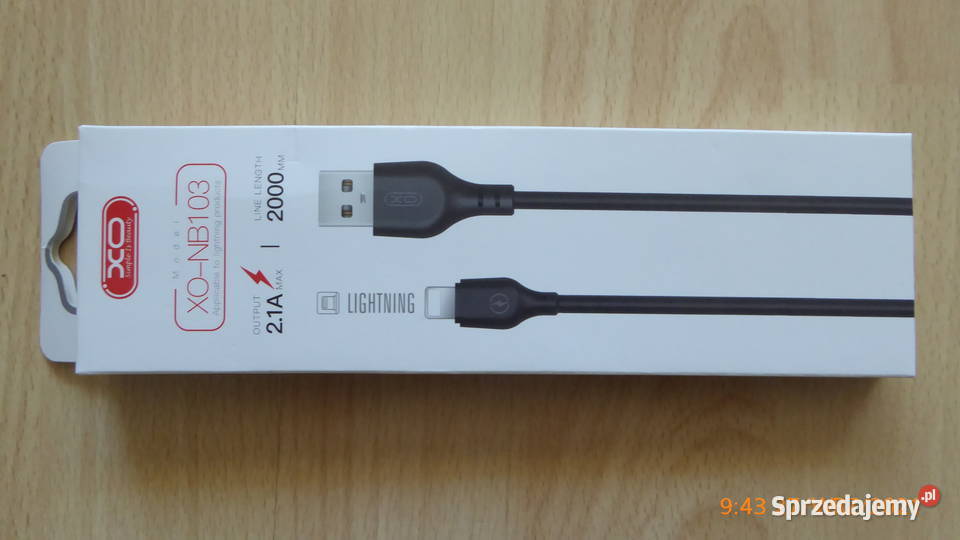 Nowy przewód dwumetrowy USBmicroUSB 21A XONB103 Pozostałe Olsztyn