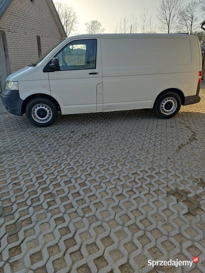 Volkswagen Transporter T5 19Tdi Klimatyzacja Bez nieuszkodzony Volkswagen Suraż