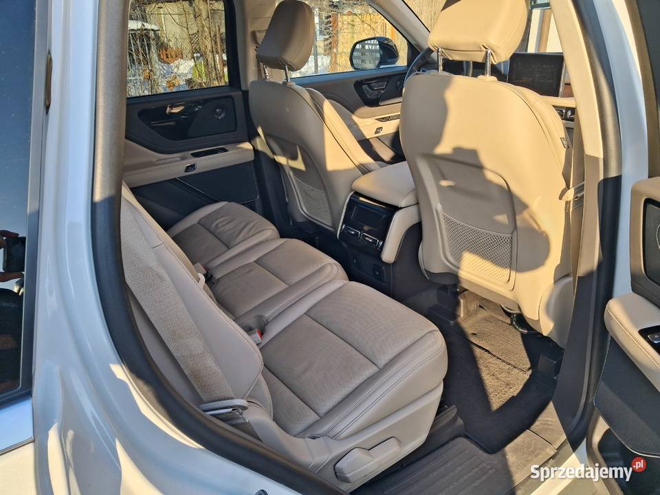 Lincoln aviator reserve zarejestrowany w