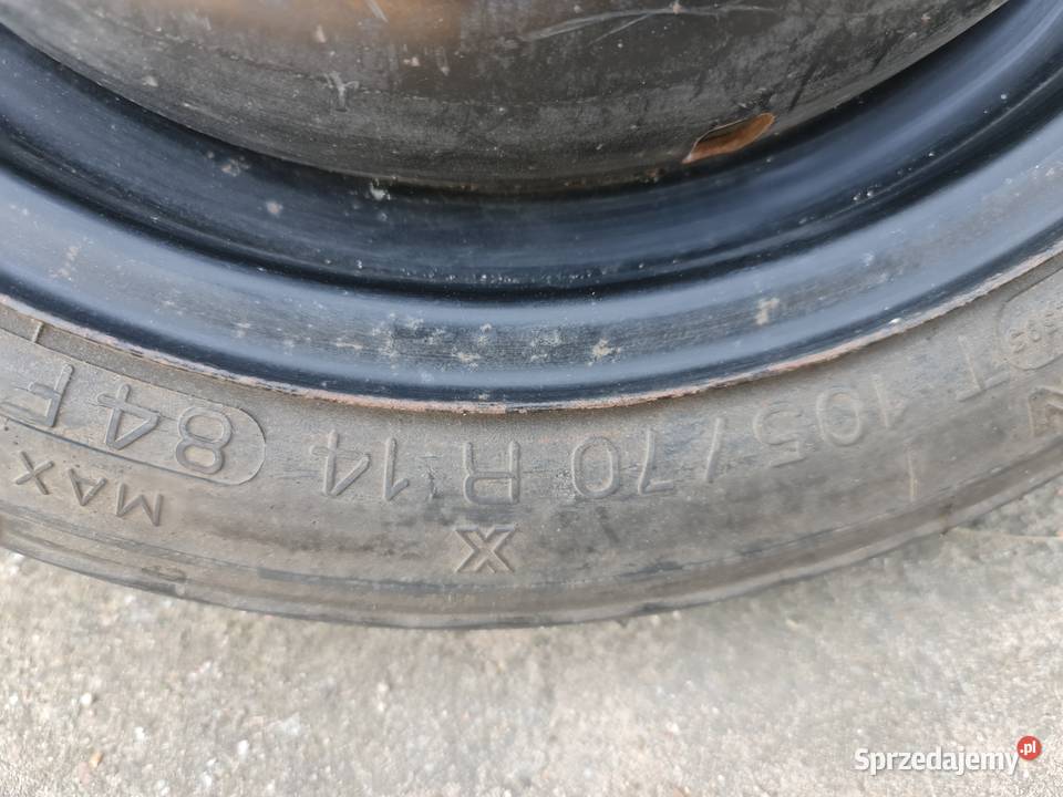 Koło dojazdowe vw 4x100 dojazdówka Bydgoszcz sprzedam