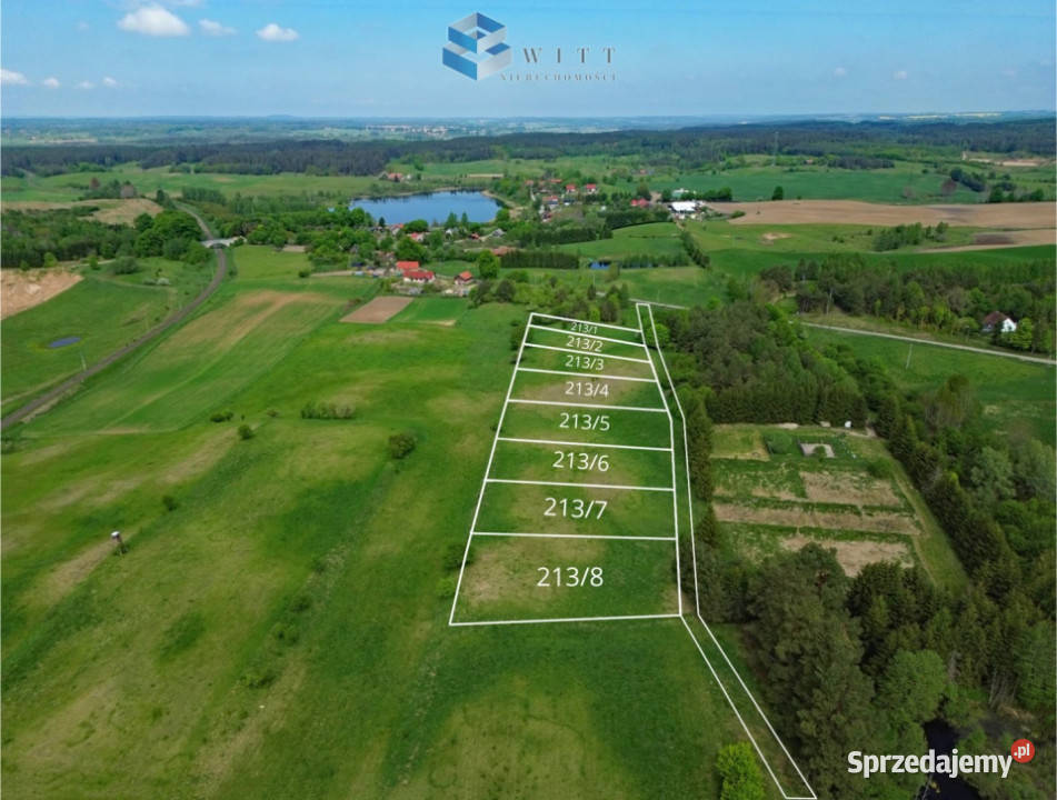sprzedaży gruntu 1808m2 Szałstry 35zł/m2